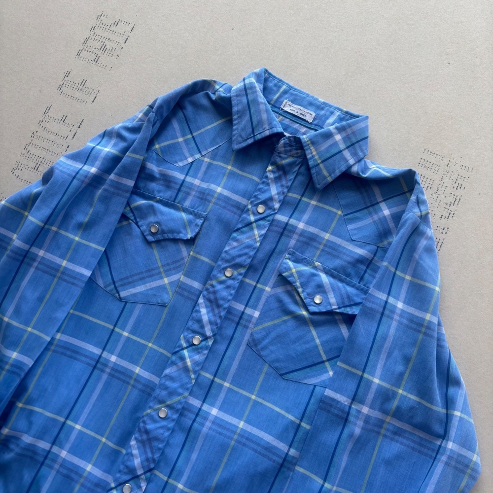 True vintage Corral‎ West Ranchwear Western PearnSnap Shirt